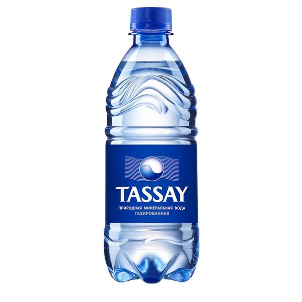 Вода минеральная природная питьевая Tassay газированная, 0.5л