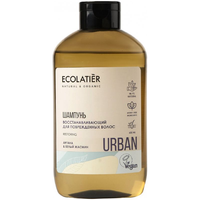 

Шампунь Ecolatier Urban восстанавливающий для поврежденных волос 600 мл