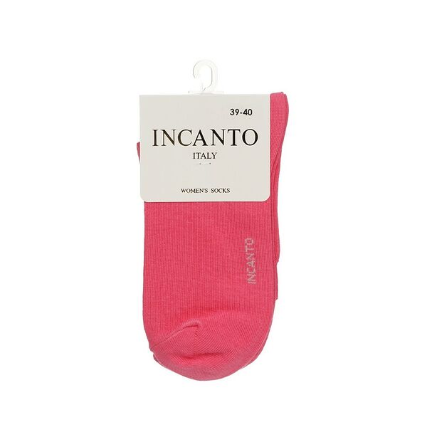 Женские однотонные носки Incanto IBD733003 Rosa / Scuro р.39-40