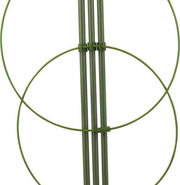 Опора для растений с 2 кольцами 18/16 см, 40 см