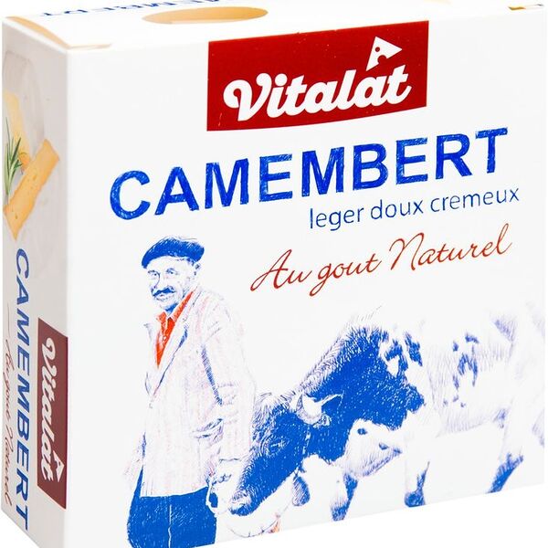 Сыр мягкий Vitalat Камамбер с белой плесенью 45%