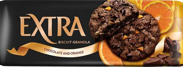 Печенье Kelloggs Extra Гранола с шоколадом и апельсином 150г