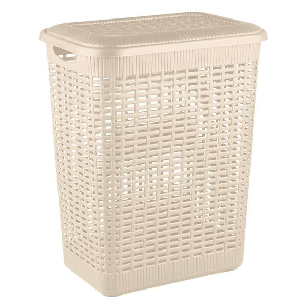Корзина ECONOVA для белья 30л, 37х26х46.5 см в ассортименте