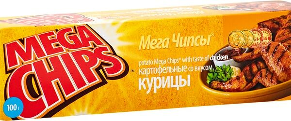 Чипсы Mega Chips Курица 100г
