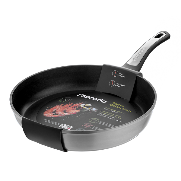 Сковорода Esprado Acero кованый алюминий индукция, 28 см