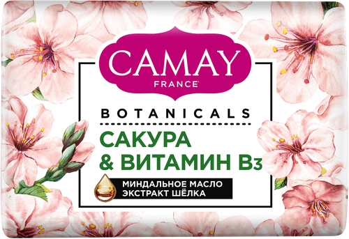 

Мыло туалетное Camay Botanicals Японская сакура 85 г
