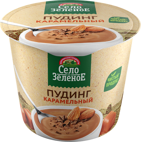 

Пудинг Село Зелёное Карамель 3% без змж 120 г
