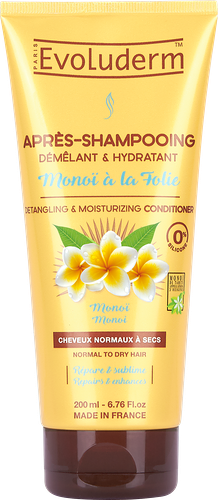 Кондиционер для волос EVOLUDERM Monoi a la folie, 200мл