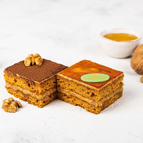 Медовая фантазия пирожные-дуэт 200 г