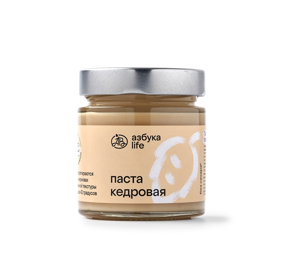 

Паста кедровая, «Азбука Life», 200 г, Россия