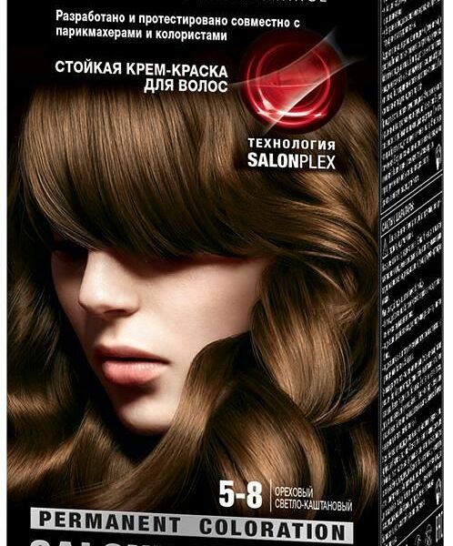 Краска для волос Syoss Color 5-8 Ореховый светло-каштановый