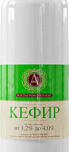 Кефир А.Ростагрокомплекс 3.2-4.0% 500 мл