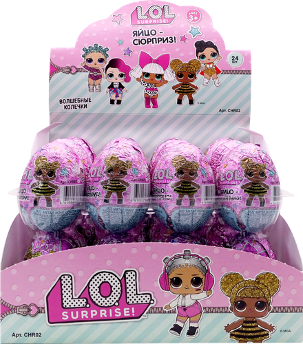 

Яйцос с игрушкой LOL Surprise 20 г