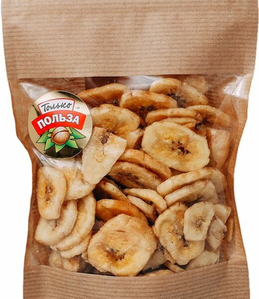 Чипсы Только Польза банановые 130 г