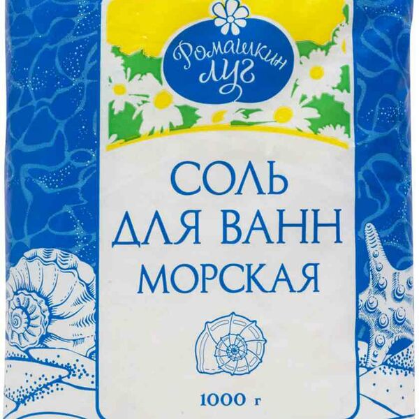 Соль для ванн морская Ромашкин луг