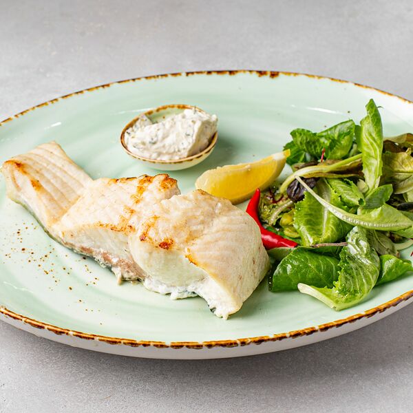 Стейк из палтуса