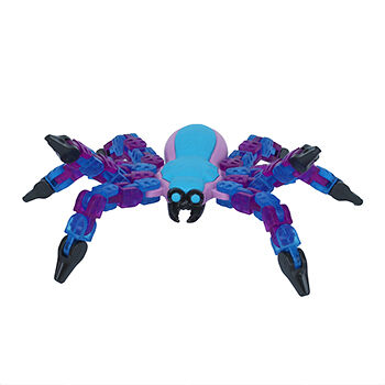 Игрушка-антистресс Антистресс-игрушка Klixx Creaturez Паук синий