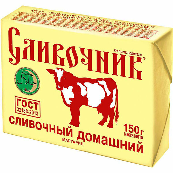Маргарин Сливочный Домашний Халяль 50%