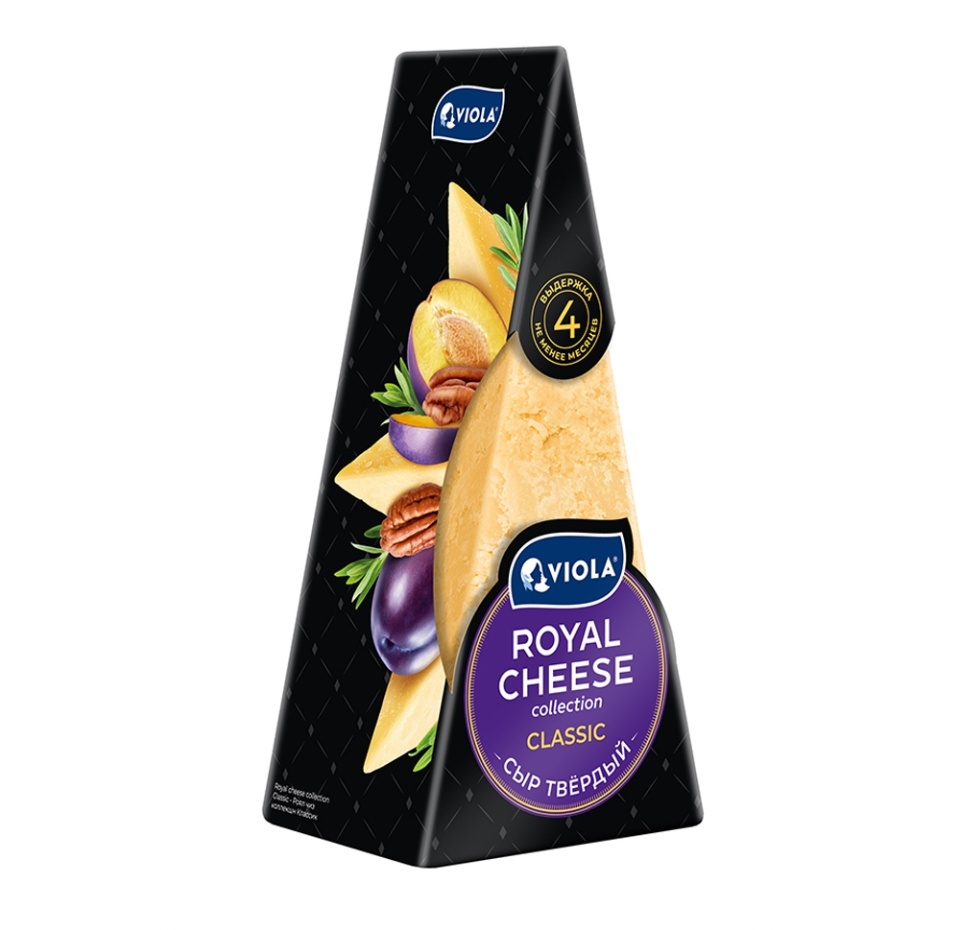 

Сыр твёрдый Valio Royal Cheese Collection Classic 40% 200 г