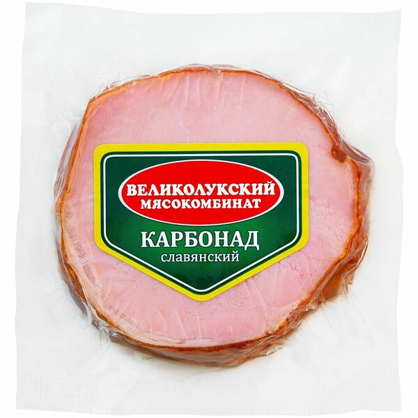 Карбонад Великолукский МК Славянский копчёно-варёный, 300г