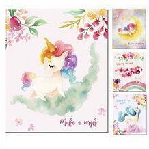 Тетрадь общ 170*203 48л скр Волшебные Единороги арт 3003