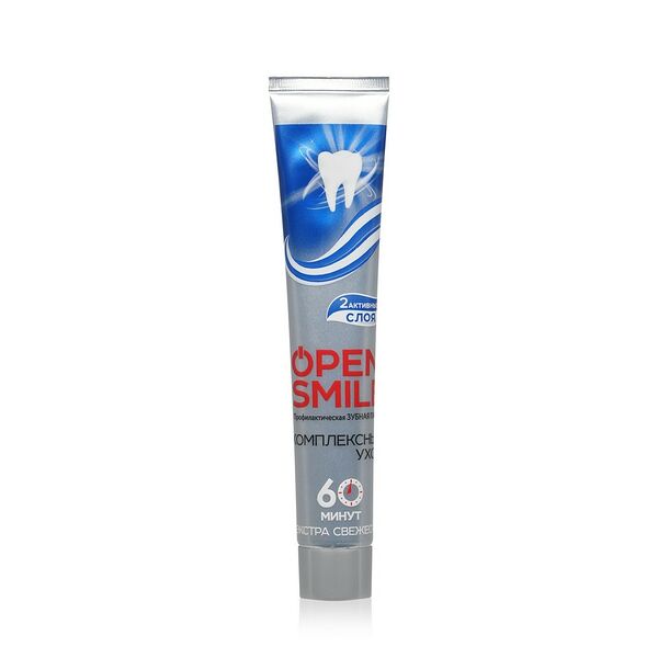 Зубная паста Open Smile комплексный уход 100 г
