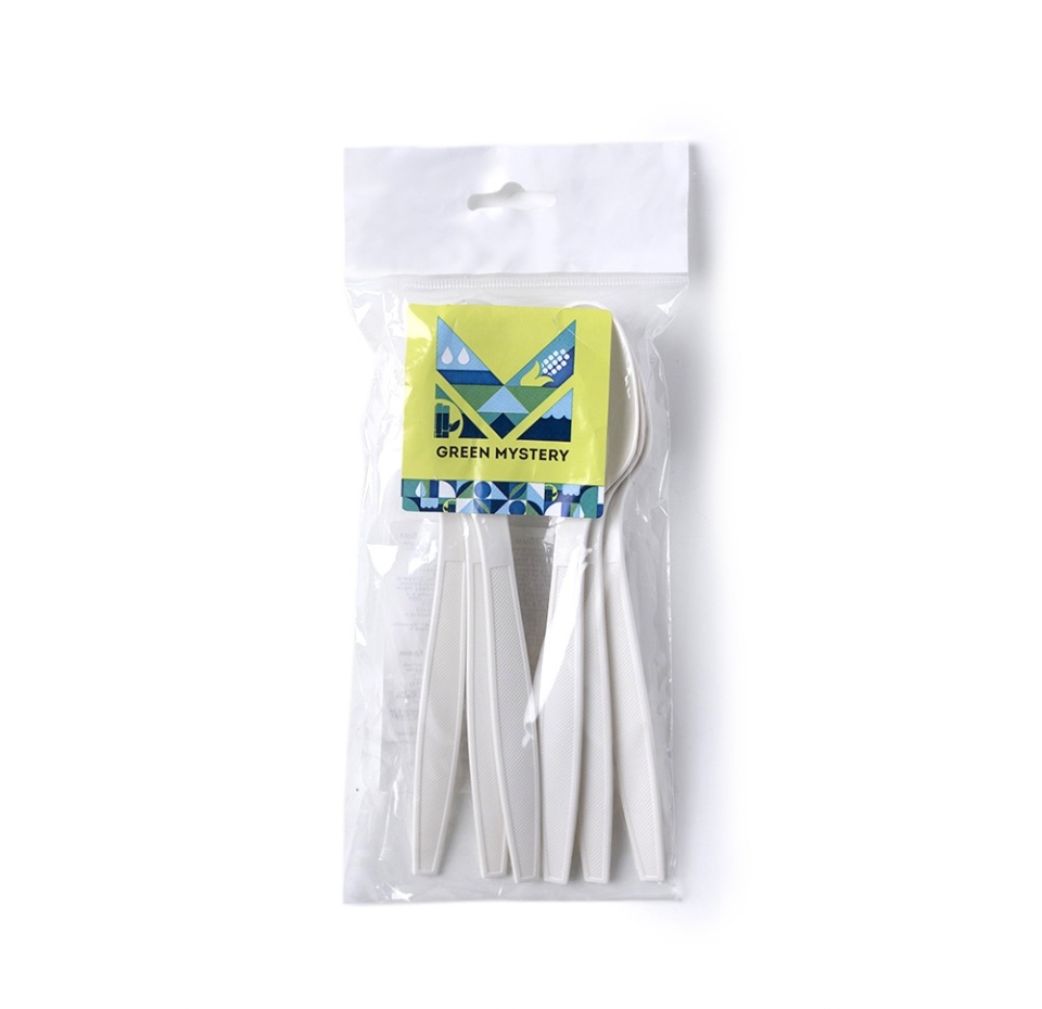 

Одноразовые ложки Green Mystery биоразлогаемые 6шт