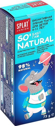 

Зубная паста детская Splat Junior 6-11 лет бабл гам 73 г
