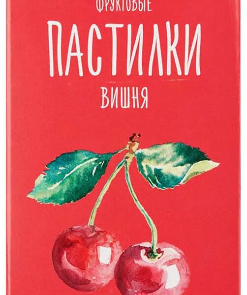 Пастилки Te Gusto фруктовые из вишни