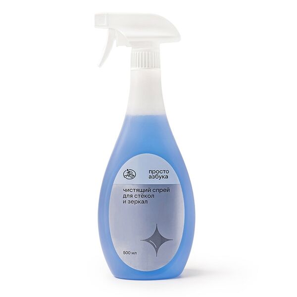 Средство для мытья стёкол, пластика и зеркал Просто Азбука 500 мл