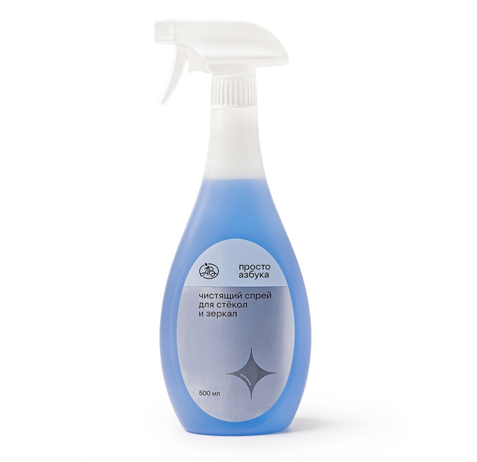 

Средство для мытья стёкол, пластика и зеркал Просто Азбука 500 мл