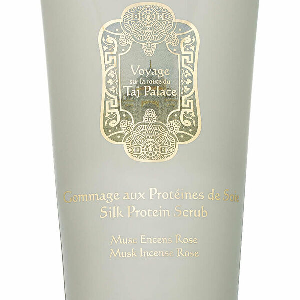 LA SULTANE DE SABA Гоммаж для тела Протеины Шелка Мускус, Ладан, Роза, 200 мл