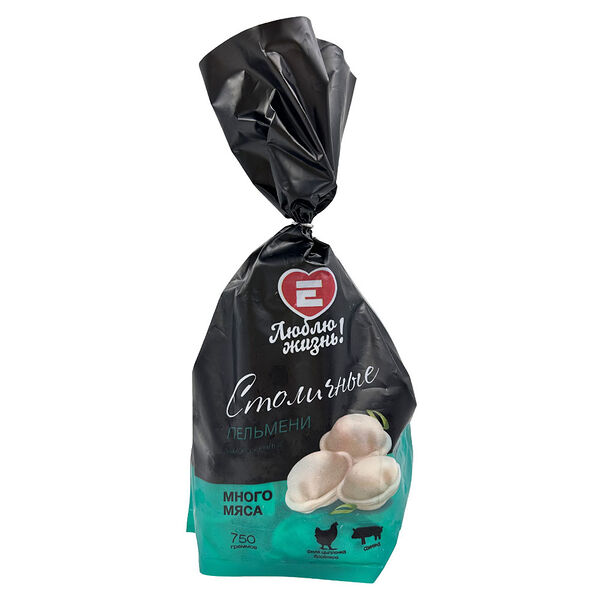 Пельмени Люблю Жизнь столичные 750 г