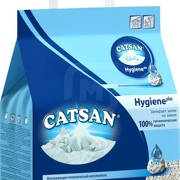 Наполнитель для кошачьих туалетов Catsan гигиенический