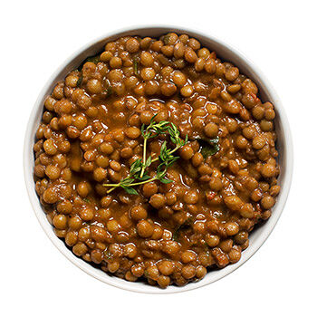 Чечевица с овощами, Уже Готово