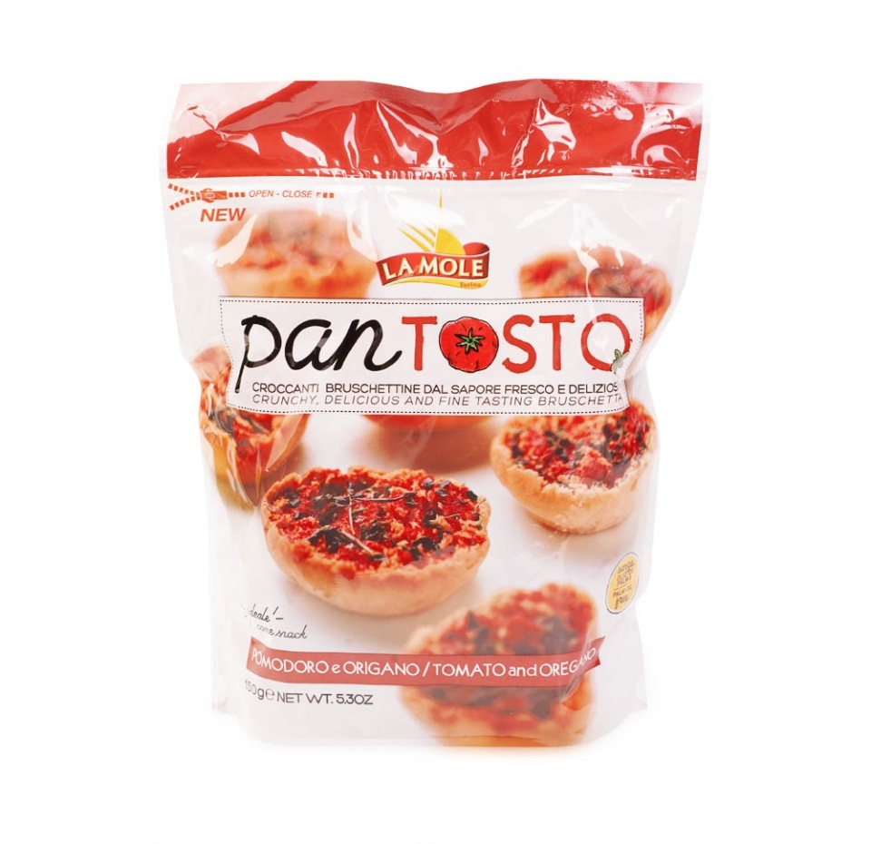 

Пантосты La Mole с помидорами и орегано 150 г