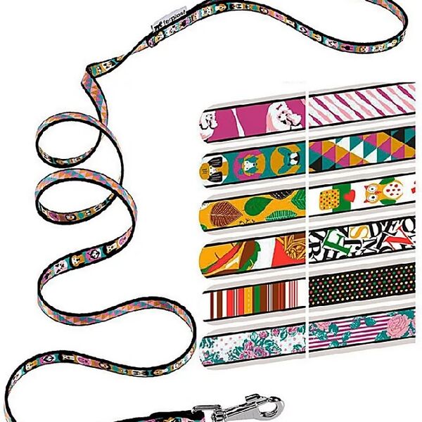 Ferplast поводок нейлоновый Fanyasia G10/120 для кошек и мелких собак 10мм*120см