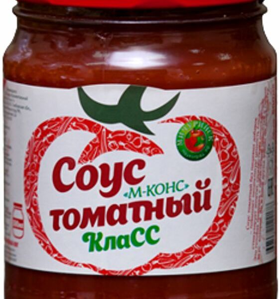 Соус томатный М-Конс Класс 500мл