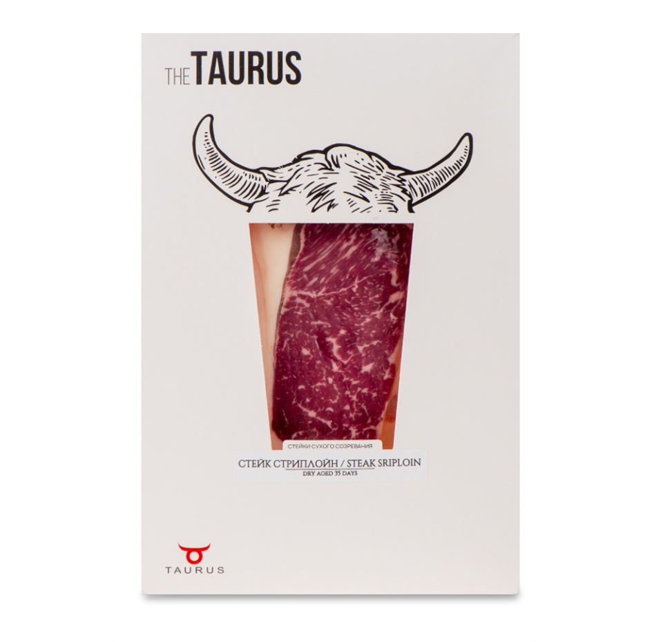 

Стейк стриплойн Taurus из говядины сухого созревания вес