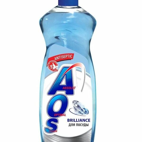 Средство для мытья посуды AOS Crystal, 450мл