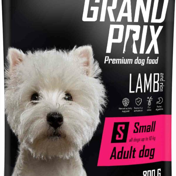 Корм для собак мелких и миниатюрных пород Grand Prix с ягнёнком и рисом