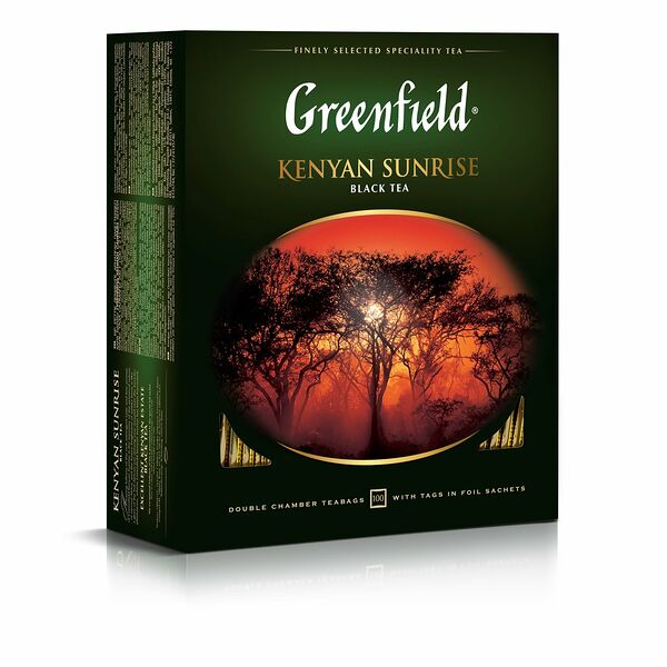 Чай черный Greenfield Kenyan Sunrise 100пак