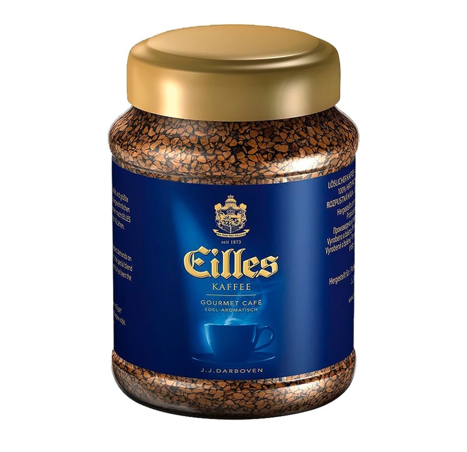 

Кофе натуральный растворимый Eilles kaffee сублимированный 200 г