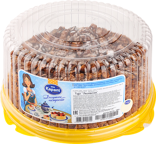 Торт КАРАТ ПЛЮС Лесовичок, 1.2кг