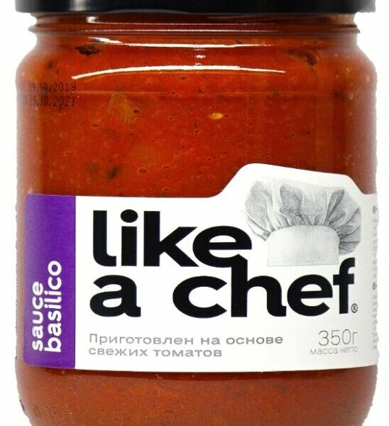 Соус томатный Like a Chef Basilico