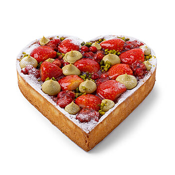 Торт Crostata клубнично-земляничный от шеф-кондитера