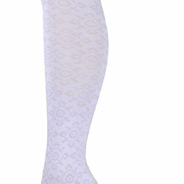 Колготки детские ХОХ ажурные DK-А2, размер 128-134