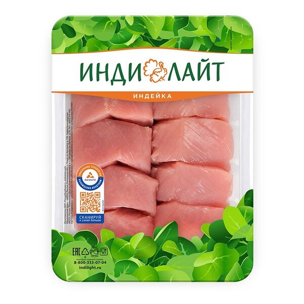 Медальон из индейки Индилайт охлаждённый, 500г