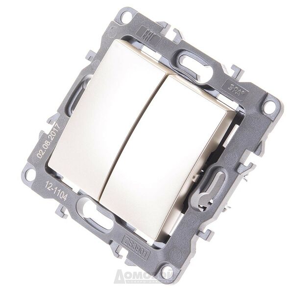 Выключатель двойной Эра 12