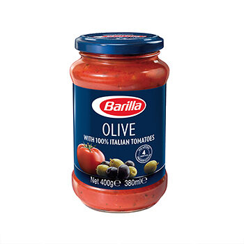 Соус томатный Barilla Olive с черными и зелеными оливками